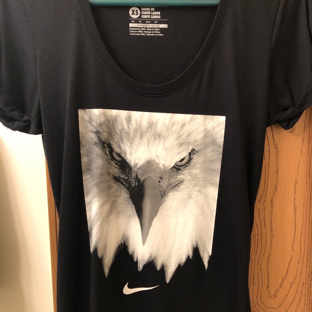 Nike bald eagle T-shirt